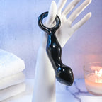 Adam & Eve ADAMS Glass Prostate Massager 16.6cm Black Adam & Eve