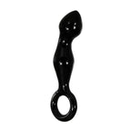 Adam & Eve ADAMS Glass Prostate Massager 16.6cm Black Adam & Eve