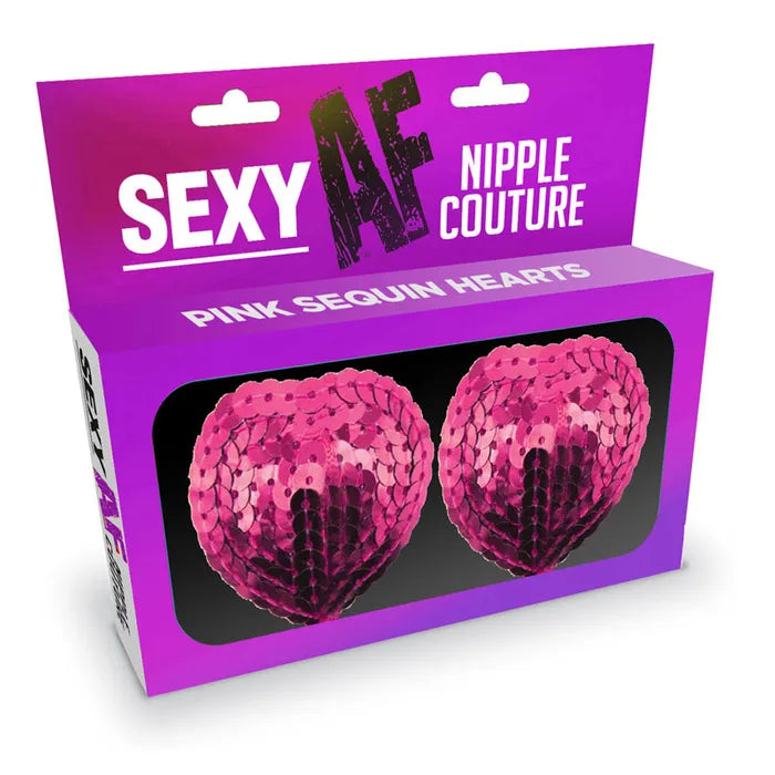 Little Genie Sexy AF Nipple Couture Sequin Reusable Nipple Pasties