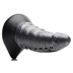 XR Brands Creature Cocks Beastly Tapered Bumpy Silicone Dildo 21cm Silver XR Brands