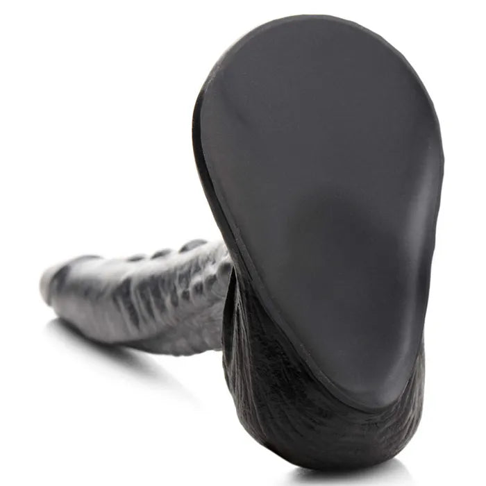 XR Brands Creature Cocks The Gargoyle Rock Hard Silicone Fantacy Dildo 23.6cm Silver XR Brands