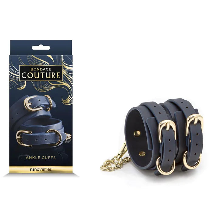 Bondage Couture Ankle Cuffs Restraints NS Novelties