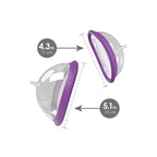 Pipedream Fantasy For Her USB Rechargeable Vagina Pump Kit Purple Pipedream