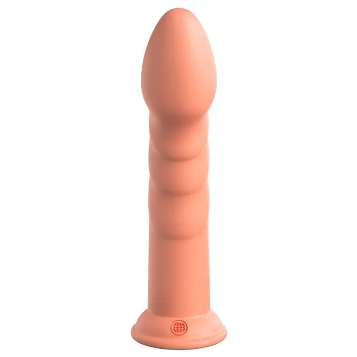 Pipedream Dillio Platinum Super Eight Dong 8 Inch Peach Pipedream