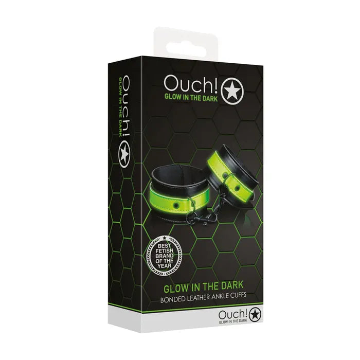 Shots Toys OUCH! Glow In The Dark Handcuffs Restraints