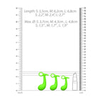 Shots Toys OUCH! Glow In The Dark Prostate Kit Set Of 3 Shots Toys