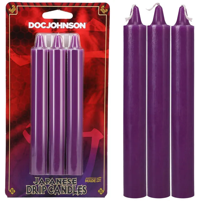 Doc Johnson Japanese Drip Candles 3 Pack