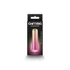 NS Novelties Chroma Sunrise USB Rechargeable Bullet Vibrator Small Pink / Gold NS Novelties