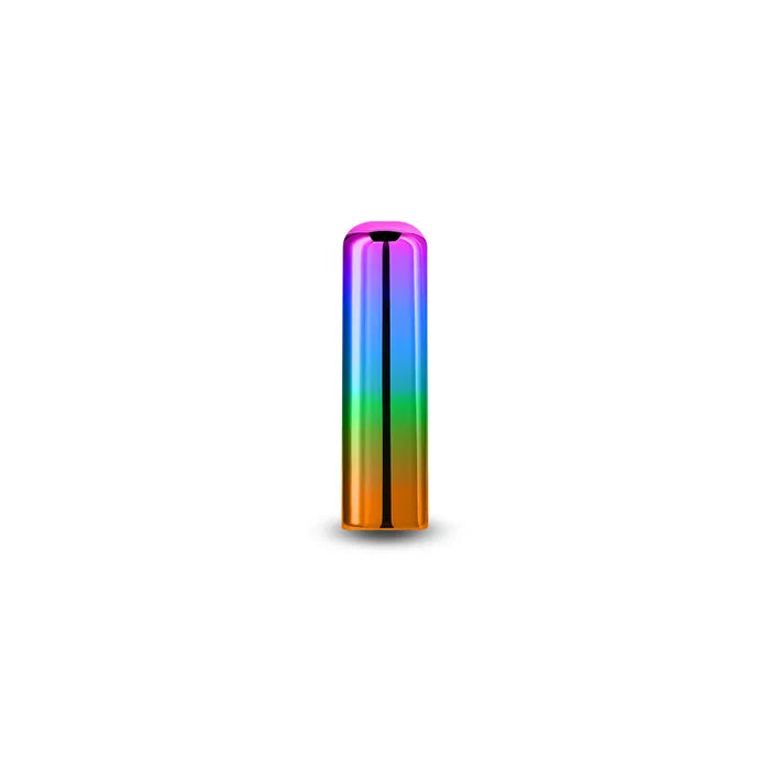 NS Novelties Chroma Rainbow USB Rechargeable Bullet Vibrator Small Metallic Rainbow NS Novelties