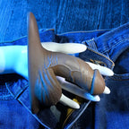 Gender X Silicone Dark Packer 10cm Brown Gender X