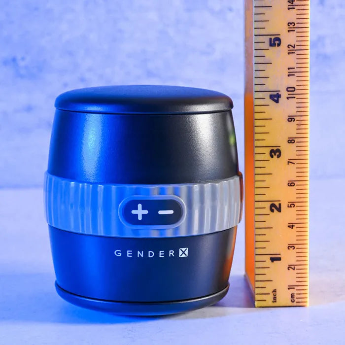 Gender X BARREL OF FUN USB Rechargeable Stroker Black Gender X