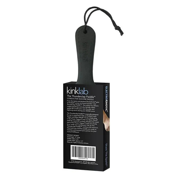 Stockroom KinkLab The Thunderclap Paddle E Stim Accessory For Kinklab Power Tripper Stockroom