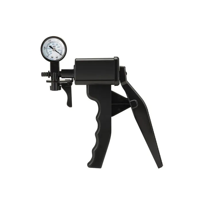 Xgen Products Size Up Ergonomic Trigger Penis Pump With Pressure Gauge Clear Xgen Products