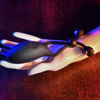 Zero Tolerance THE BIG BANG USB Rechargeable Vibrating Lasso Cock Ring Black Zero Tolerance