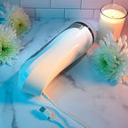 Zero Tolerance STROKING BUDDY USB Rechargeable Vibrating & Thrusting Stroker White Zero Tolerance