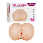 Lovetoy Feel Me Bare Perfect Pussy & Ass Doggy Style Masturbator Flesh Lovetoy