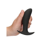Shots Toys OUCH! E Stim & USB Rechargeable Vibrating Butt Plug With Wireless Remote 12.3cm Black Shots Toys