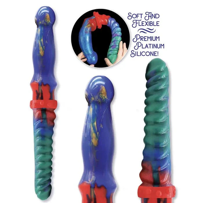 Icon Brands Alien Nation Double Demon Fantasy Double Dildo 35cm - LOVVA
