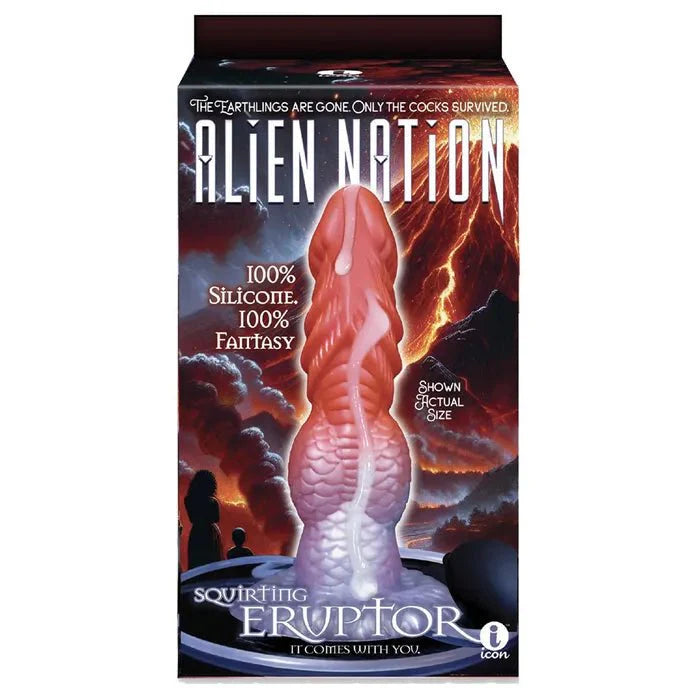 Icon Brands Alien Nation Eruptor Squirting Fantasy Dildo 22.9cm - LOVVA
