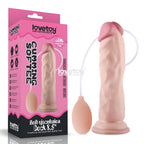 Lovetoy Cumming Softee Soft Ejaculation Cock Squirting Dong 8.5 Inch - LOVVA