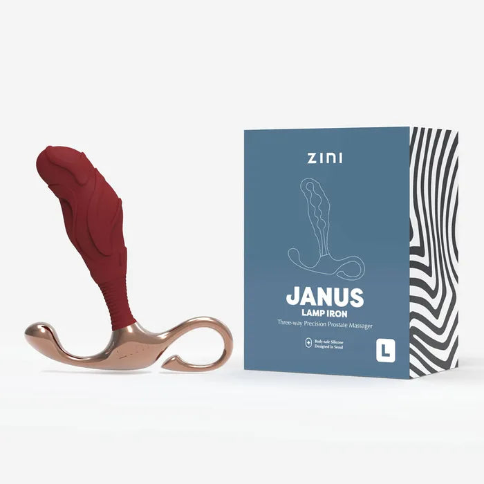 Zini Janus Lamp Iron Prostate Massager Red Zini