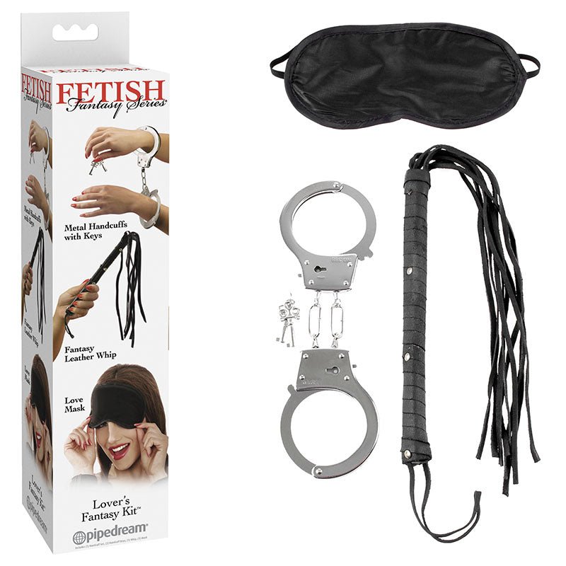 Pipedream Fetish Fantasy Series Lovers Fantasy Bondage Kit 3 Piece Set - LOVVA