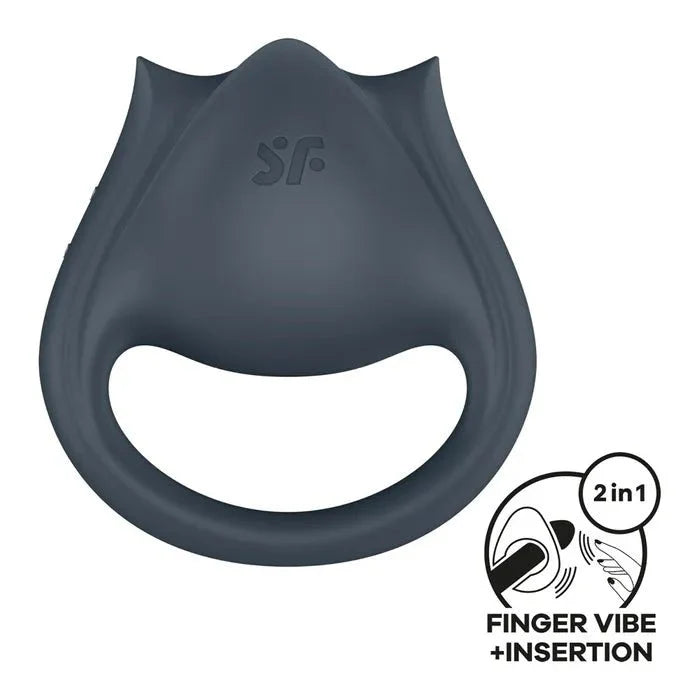 Satisfyer Perfect Pair 2 USB Rechargeable Vibrating Couples Ring - LOVVA