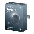 Satisfyer Perfect Pair 2 USB Rechargeable Vibrating Couples Ring - LOVVA