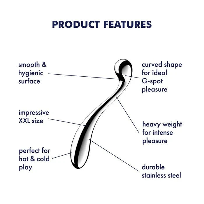 Satisfyer Star Force 4 Steel Dildo 26cm - LOVVA