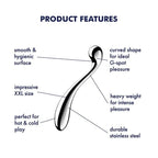 Satisfyer Star Force 4 Steel Dildo 26cm - LOVVA