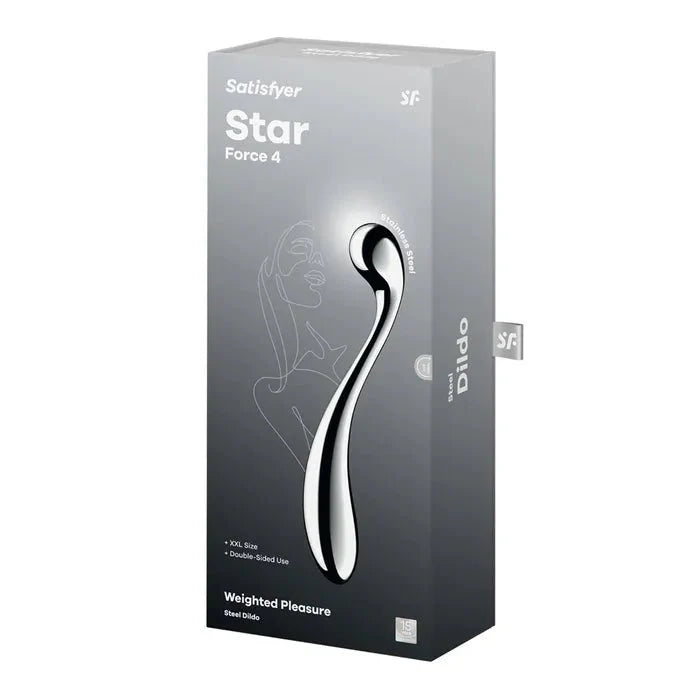Satisfyer Star Force 4 Steel Dildo 26cm - LOVVA