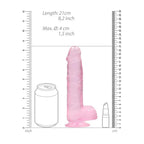 Shots Toys REALROCK Realistic Dildo With Balls Dong 8 Inch - LOVVA