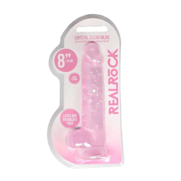 Shots Toys REALROCK Realistic Dildo With Balls Dong 8 Inch - LOVVA