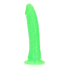 Shots Toys REALROCK Slim Glow In The Dark Neon Dong 7 Inch - LOVVA
