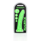 Shots Toys REALROCK Slim Glow In The Dark Neon Dong 7 Inch - LOVVA