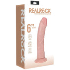 Shots Toys REALROCK USB Rechargeable Vibrating Dong 6 Inch - LOVVA