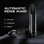 LuvPump Automatic USB Rechargeable Automatic Penis Pump Clear LuvPump