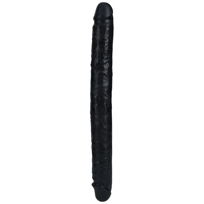 Shots Toys REALROCK Slim Double Dildo 14 Inch Black Shots Toys