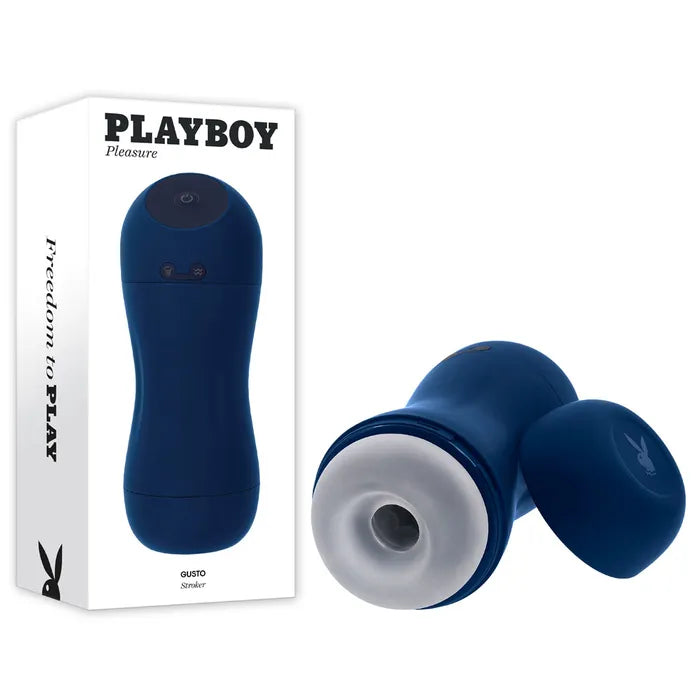 Playboy Pleasure GUSTO USB Rechargeable Vibrating & Sucking Masturbator Playboy Pleasure